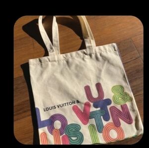 Louis Vuitton Multicolor Canvas Tote